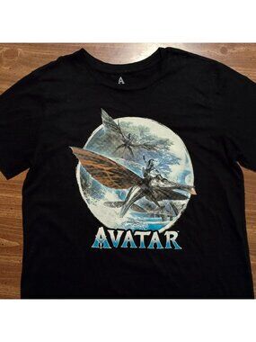 Avatar Movie T-shirt - Large // Navi'i Fantasy Film Tee Shirt